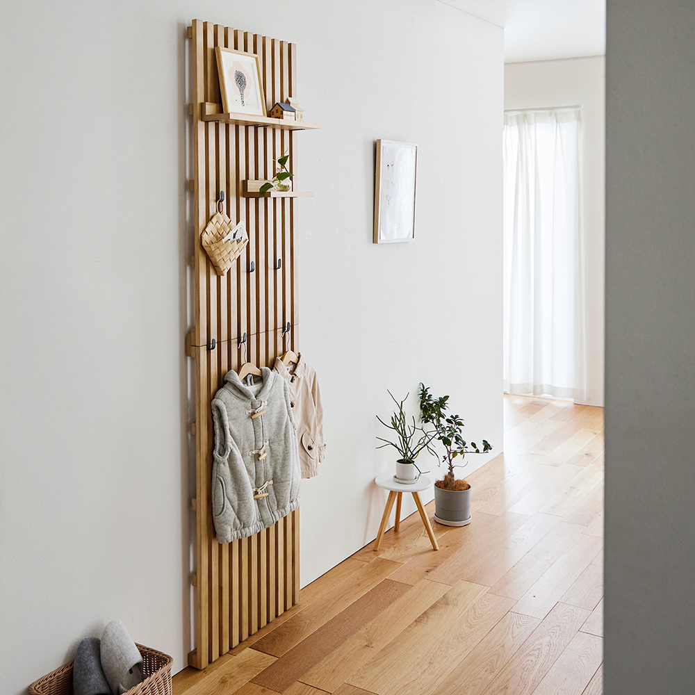 突っ張らずに取り付けられるウォールシェルフ「WALL FREE」 幅41.5/57.5/84.5cm(BELLE MAISON DAYS) 突っ張らずに取り付けられるウォールシェルフ「WALL FREE」 幅41.5/57.5/84.5cm(BELLE MAISON DAYS)