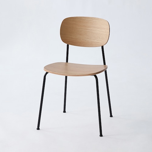 スチール脚のダイニングチェア ＜1脚／2脚セット＞