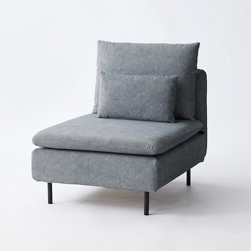 【3/16まで大型送料無料】 あぐらがかける撥水加工のカバーリングソファー ＜1人掛け／2.5人掛け／3人掛け／オットマン＞