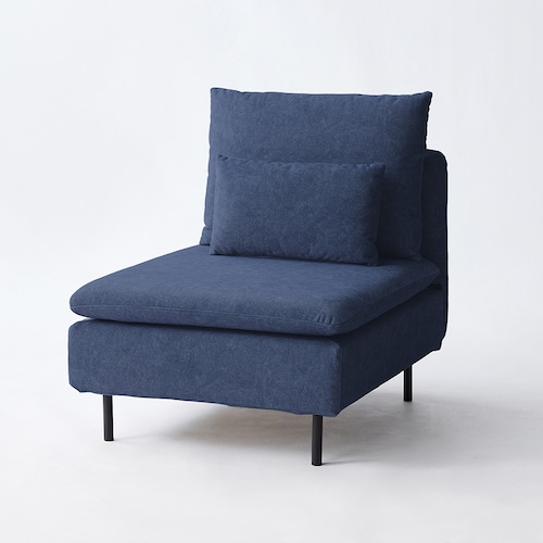 【3/16まで大型送料無料】 あぐらがかける撥水加工のカバーリングソファー ＜1人掛け／2.5人掛け／3人掛け／オットマン＞