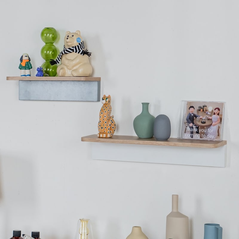 グレー／幅30cm、ホワイト／幅45cm