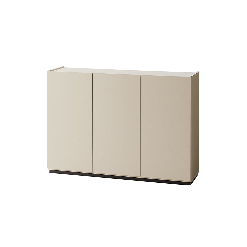 ベルメゾン　キャビネット すっきり見えにこだわったグレージュカラーのキャビネット ＜幅80／幅