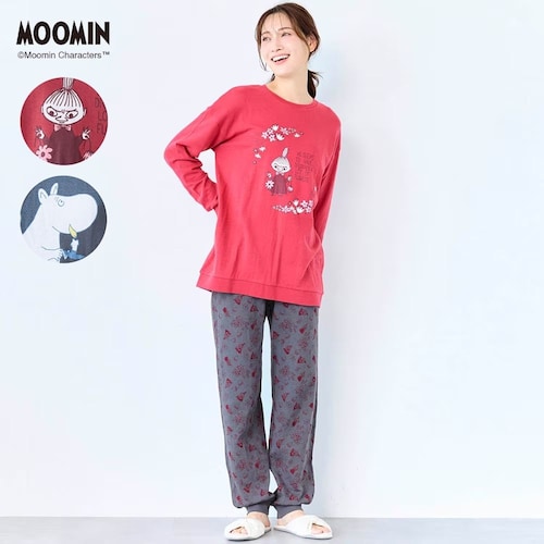 やわらか接結天竺のチュニックパジャマ 「ムーミン」