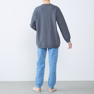 モデル身長171cm／M　※写真は撮影用のため股下＋6cmになります。