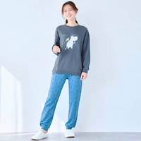 ムーミン／モデル身長168cm・M ※撮影用のため、股下＋6cmになります