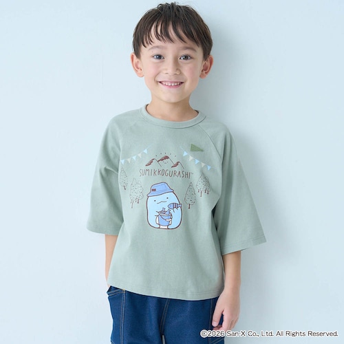 名札ココ7分袖Tシャツ 「すみっコぐらし」