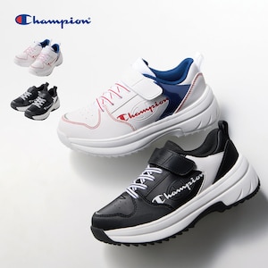 【チャンピオン/Champion】靴ひもゴムで履きやすいロゴスニーカー