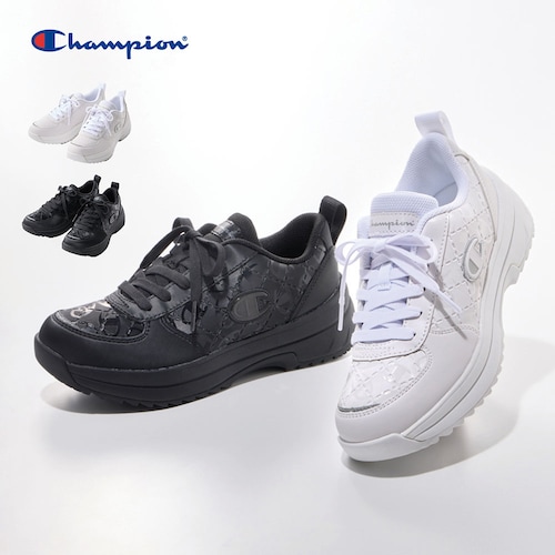 キルティング風型押しスニーカー