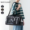 【ナイス クラップ/NICE CLAUP】マスコットや推しグッズが入る!ぬい活ボストンバッグ