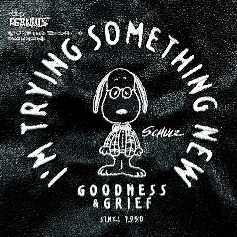 刺繍部分アップ　ブラックＳ