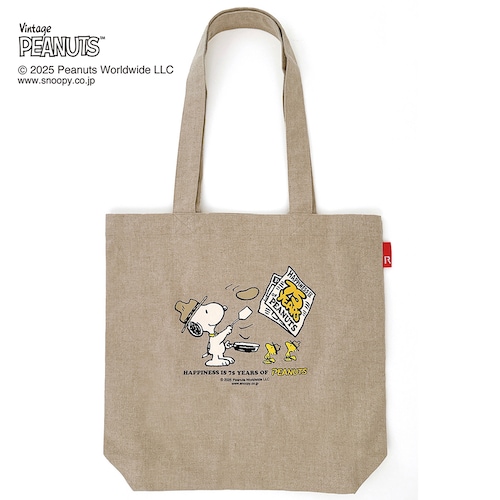 プリントトートバッグ／トール「スヌーピー」