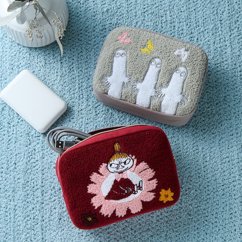 サガラ刺繍ポーチ「ムーミン」