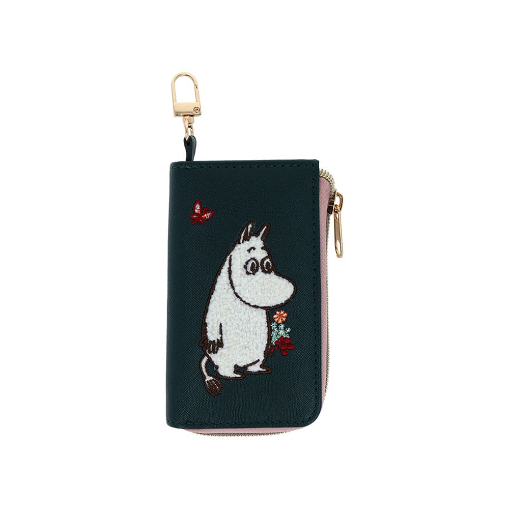 サガラ刺繍スマートキーケース「ムーミン」(ムーミン/MOOMIN