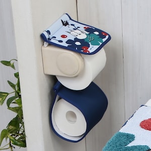 使用イメージ　ムーミン/トイレットペーパーホルダーカバー