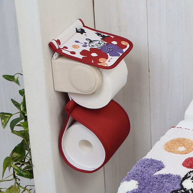 使用イメージ　リトルミイ/トイレットペーパーホルダーカバー