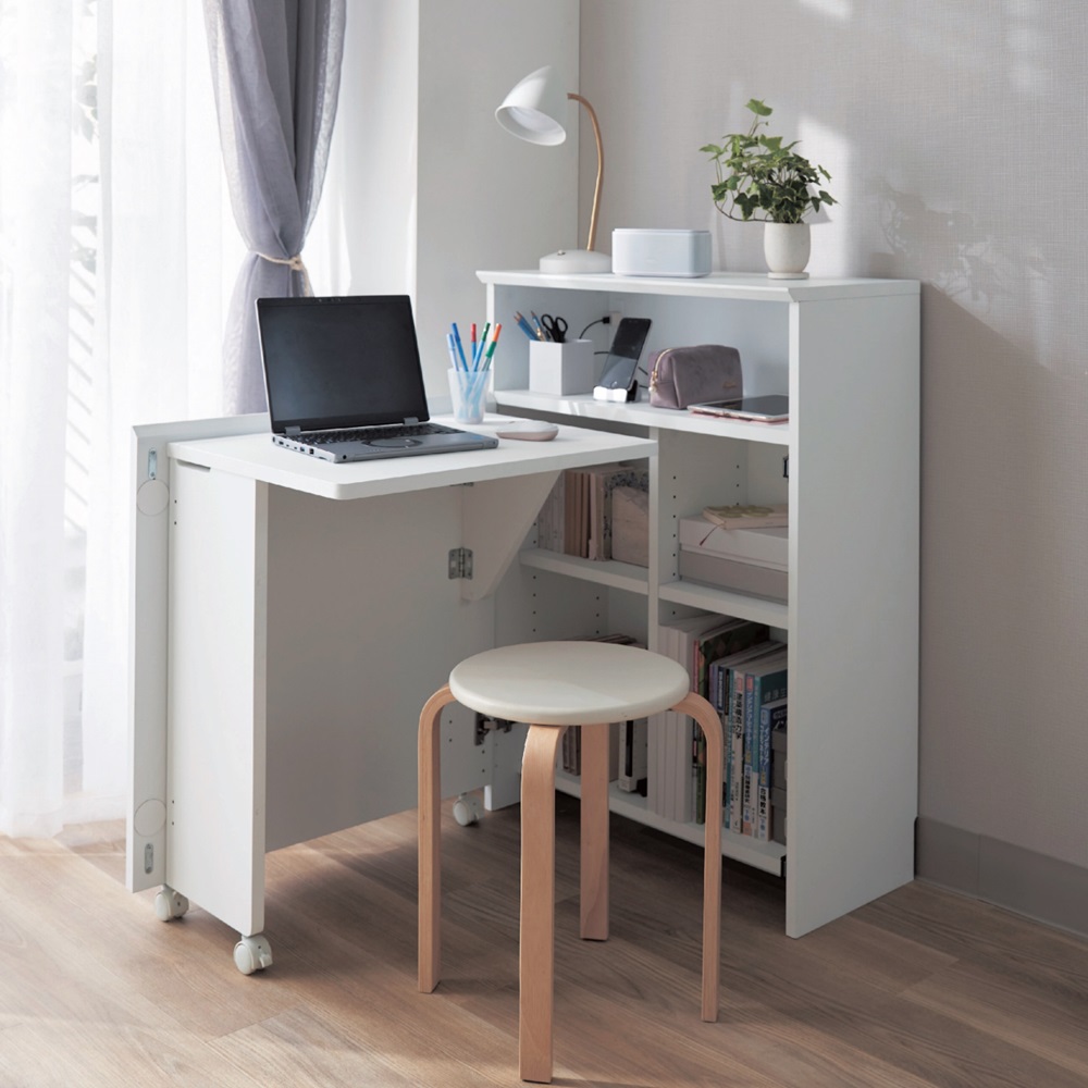 スぺパ!デスクになる収納ラック 【ワンルームに置きやすい】 【SNSで話題】 スぺパ!デスクになる収納ラック 【ワンルームに置きやすい】 【SNSで話題】