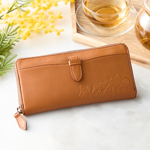 本革長財布［日本製］（ディズニー／ダコタ）「クラシック・プー」（ディズニー/Disney）