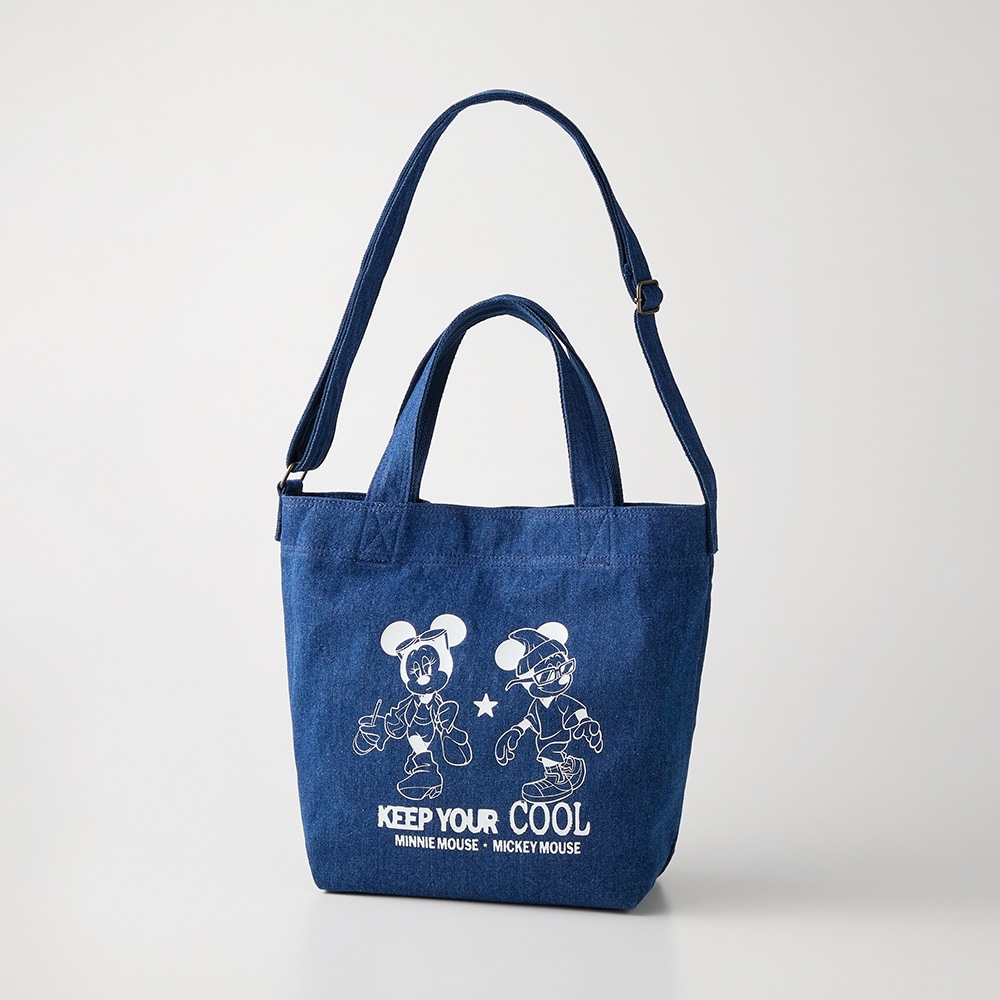 くったりデニム2WAYトートバッグ（LEE）（選べるキャラクター