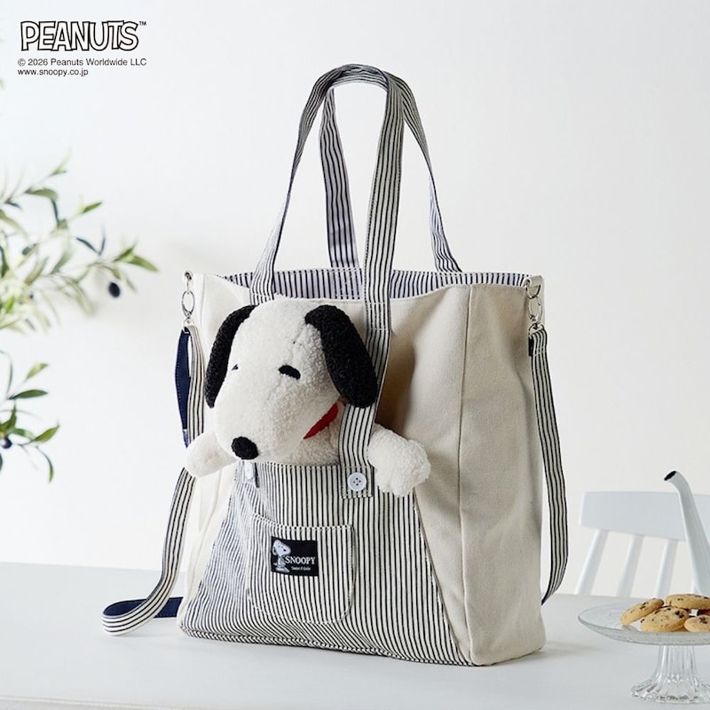 ※収納しているぬいぐるみはPEANUTS FRIENDS CLUBのアイテムです