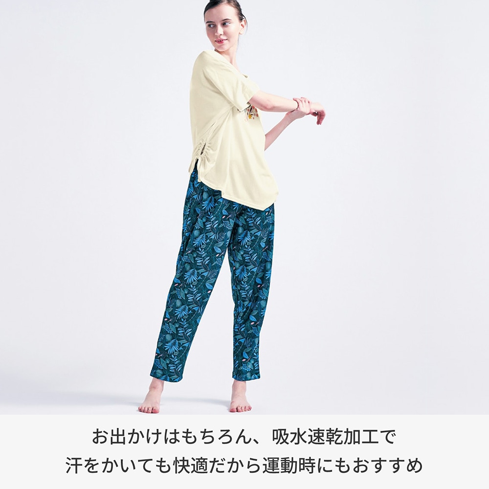 お花いっぱいのガーデン（ホワイト）着用