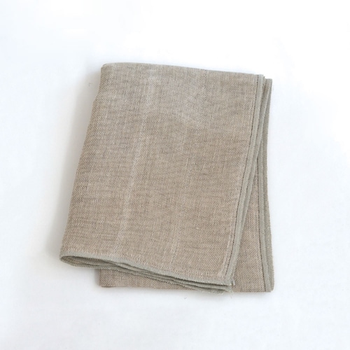 「化学染料は、使ってません」自然素材の蚊帳織りタオル〈2枚セット〉［日本製］