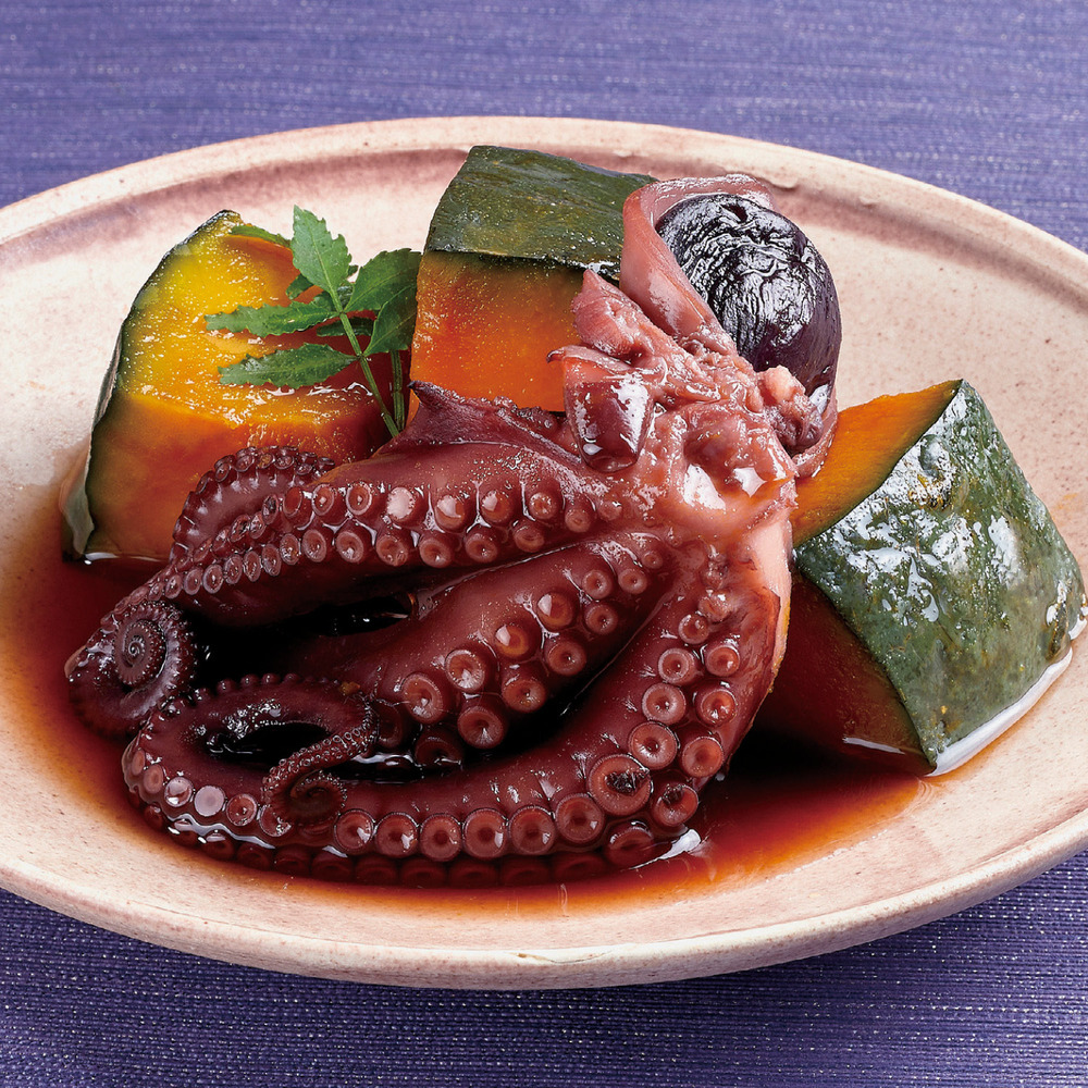 【ベルメゾン】北海道産南瓜と明石のたこのやわらか煮 4食 【ベルメゾン】北海道産南瓜と明石のたこのやわらか煮 4食