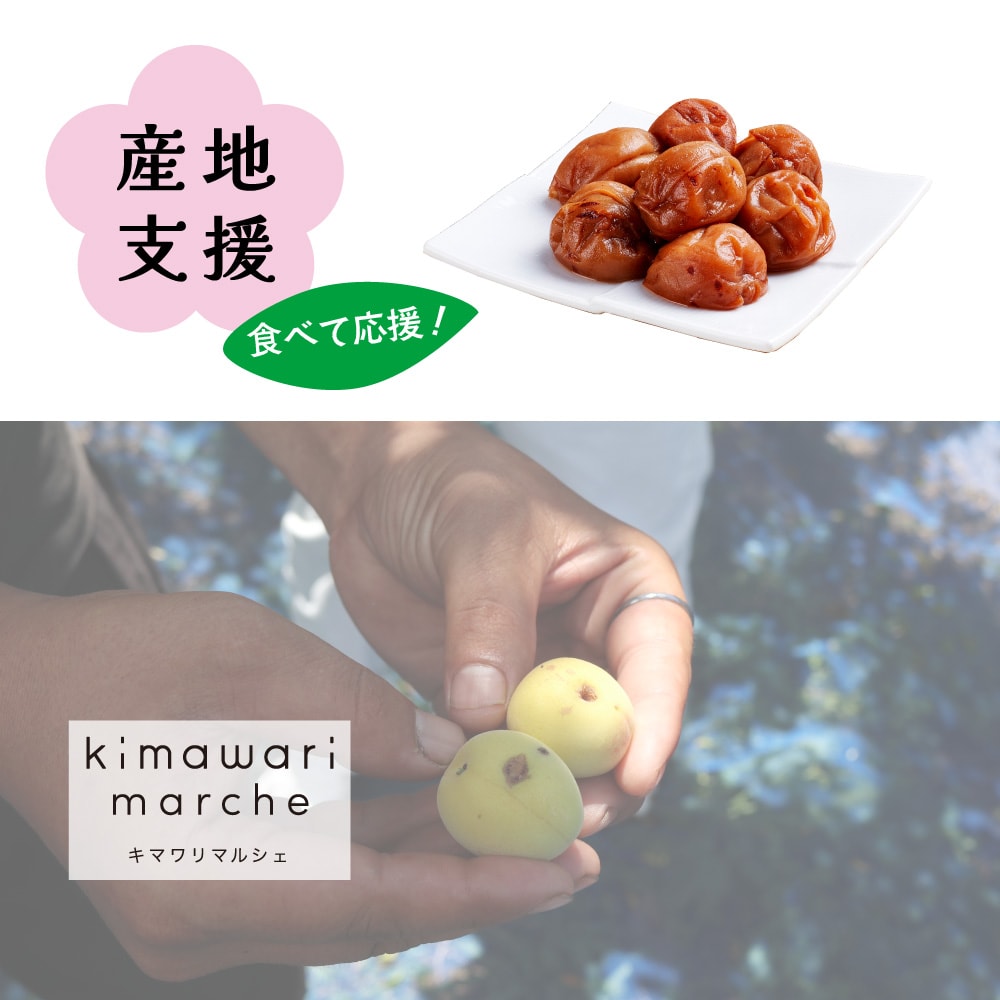 【ベルメゾン】「梅農家さんを、食べて応援」ひょう被害を受けた紀州南高梅【蜂蜜漬】2.1kg