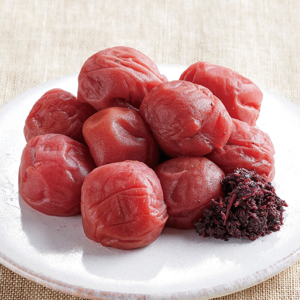 【ベルメゾン】おいしそ南高梅小粒しそ漬け梅干し 1.4kg/2.1kg