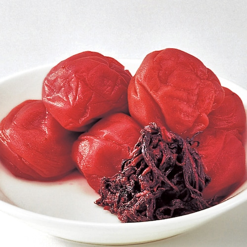 紀州南高梅 しそ漬けうす塩味梅干し 1.2kg