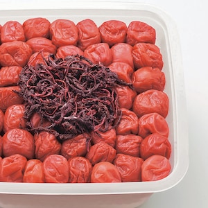 【ベルメゾン】紀州南高梅 しそ漬け梅干し 1kg