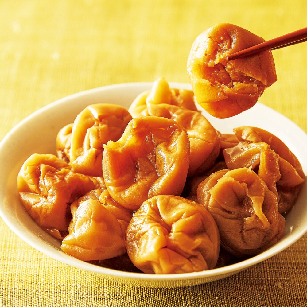 【ベルメゾン】紀州みなべの種ぬき梅はちみつ漬け 800g