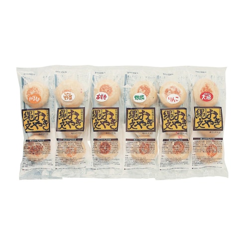 長野〈小川の庄〉縄文おやき6種18個セット