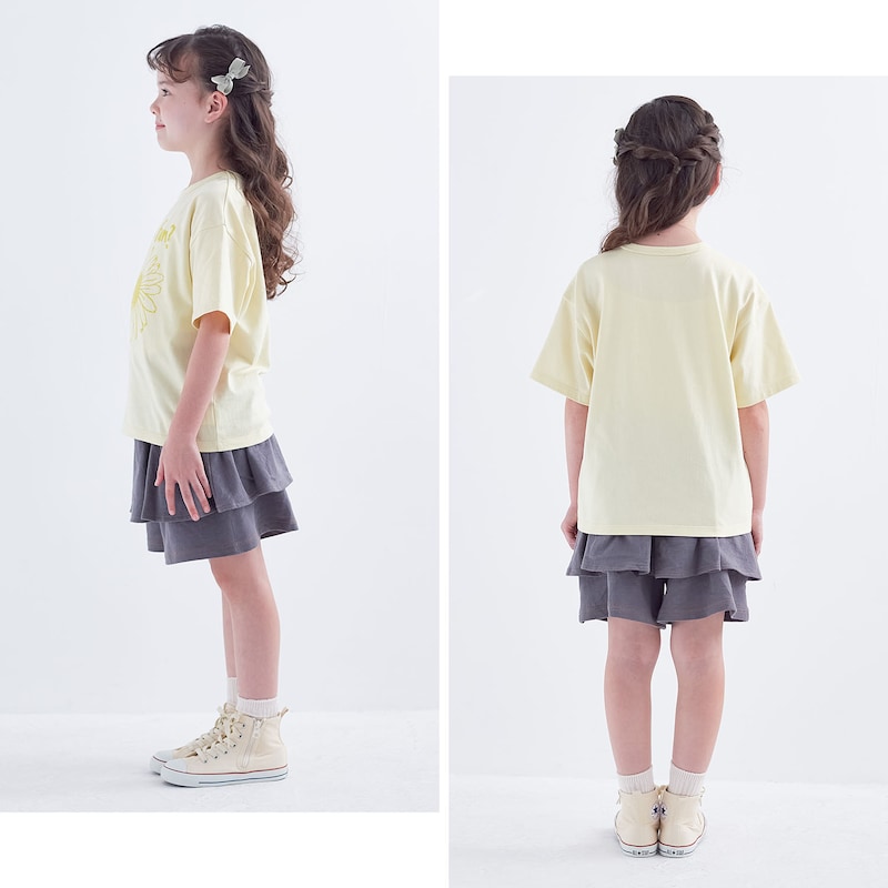 ホワイトレモン／モデル身長127cm・130サイズ着用