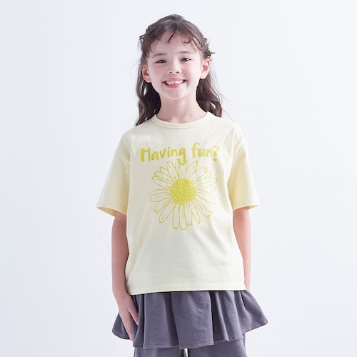 【プチプラGITA】綿素材グラフィック半袖Tシャツ 【子供服】