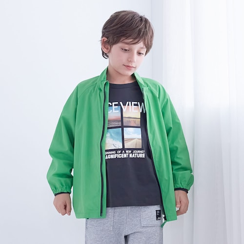 【プチプラGITA】撥水ナイロンウィンドブレーカー 【子供服】