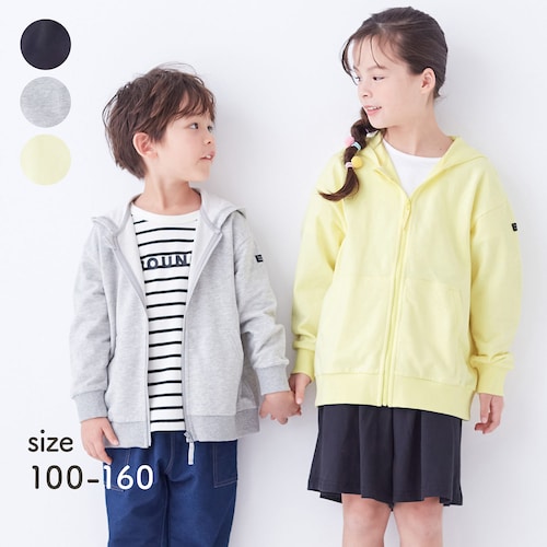 【プチプラGITA】ライトスウェットジップアップパーカ 【子供服】