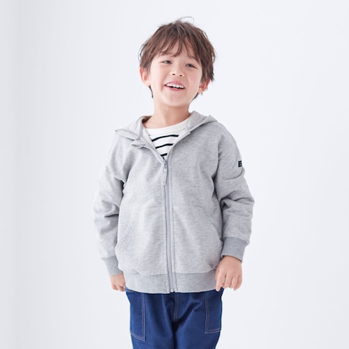 【プチプラGITA】ライトスウェットジップアップパーカ 【子供服】