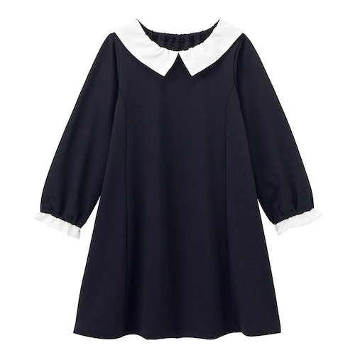 【リラックスフォーマル】襟付きカットソーワンピース 【VERY web2月掲載】【子供服 フォーマル 長袖】