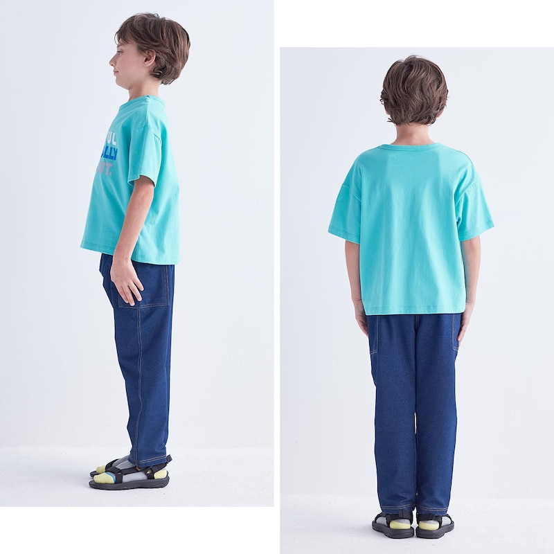 メンソールミント／モデル身長130cm・130サイズ着用