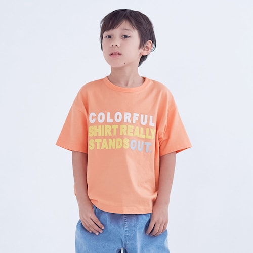おまもりネオンカラー半袖Tシャツ 【子供服】
