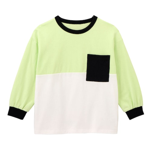 おまもりネオンカラー長袖Tシャツ 【子供服】