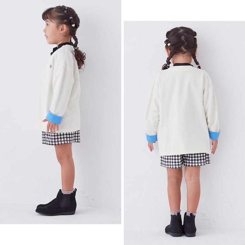 エクリュ／モデル身長106cm・110サイズ着用