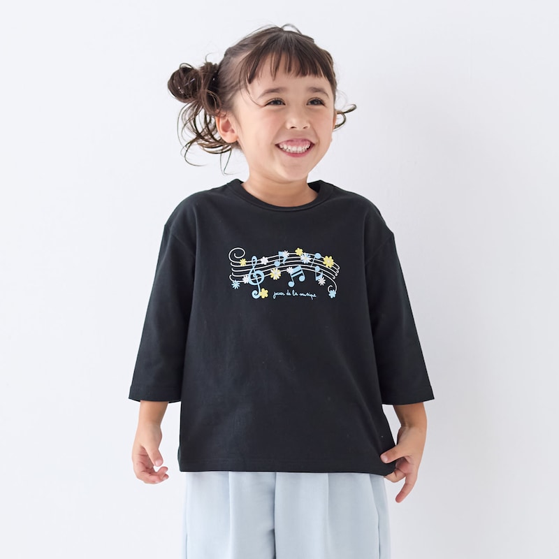 ブラック（フラワー音符）