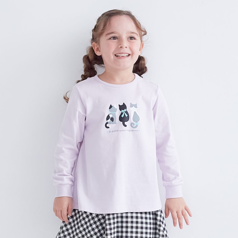 ホワイトラベンダー（ネコうしろ姿）