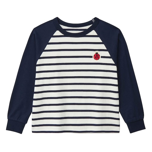 【保育園服】ごきげんワッペン長袖 T シャツ 【子供服】