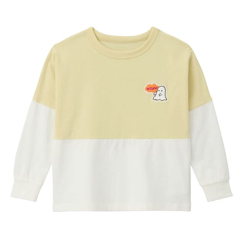 【保育園服】ごきげんワッペン長袖 T シャツ 【子供服】