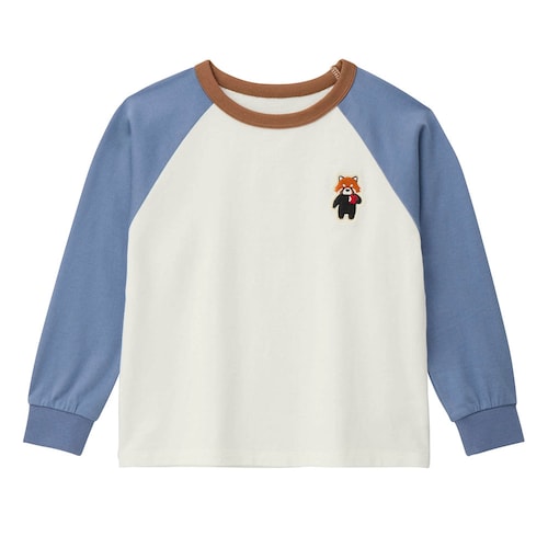 【保育園服】ごきげんワッペン長袖 T シャツ 【子供服】