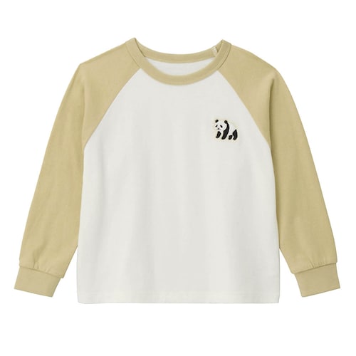 【保育園服】ごきげんワッペン長袖 T シャツ 【子供服】