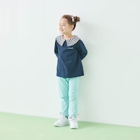アクアグリーン／モデル身長109cm・110サイズ