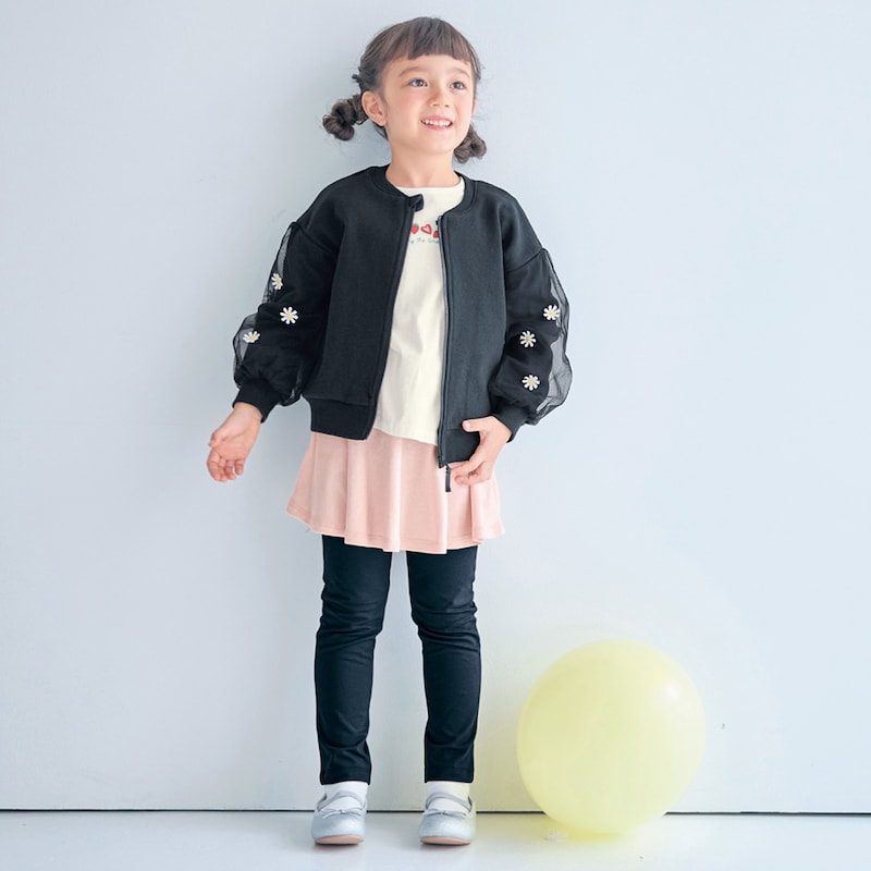 ブラック／モデル身長112cm・サイズ110